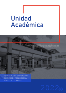 Unidad Acad&eacute;mica
