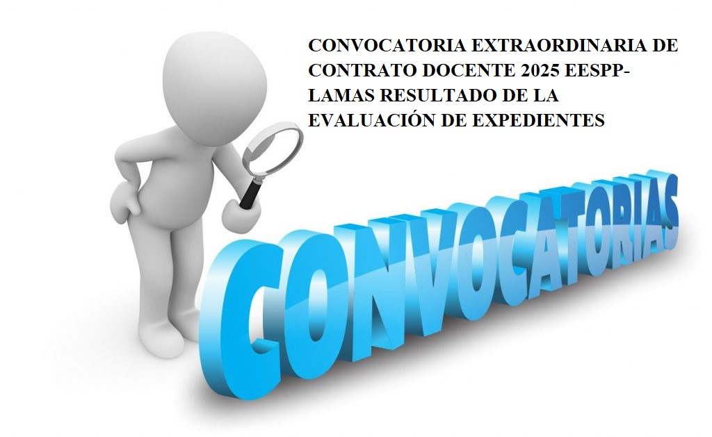 Convocatoria Extraordinaria 2025